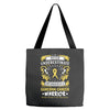Never Underestimate the Strength of a Sarcoma Cancer Warrior Tote Bags