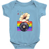 Ceremony of Love with Rainbow Colors Baby Bodysuit