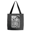 boombox skull Tote Bags