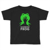 the green frog Toddler T-shirt