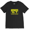 caution zombies crossing t shirt x large funny walking brains awesome V-Neck Tee