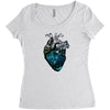 nature heart Women's Triblend Scoop T-shirt