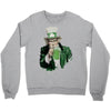 st patricks day  uncle sam Crewneck Sweatshirt