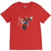 mega spidy V-Neck Tee