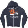 hiking old paths new adventure Zipper Hoodie