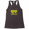 caution zombies crossing t shirt x large funny walking brains awesome Racerback Tank
