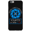 aperture science volunteer iPhone 6/6s Case