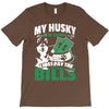 my husky is in charge! T-Shirt