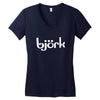 bj&ouml;rk hooded sweatshirt Women's V-Neck T-Shirt