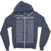 joy division unknown pleasures Zipper Hoodie
