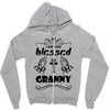 I Am One Blessed Granny Zipper Hoodie