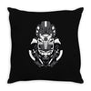 samurai black ranger Throw Pillow