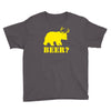 beer t shirt bear plus deer funny tee drinking college humor party shi Youth Tee