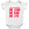 walker high marching band one sound one band one love Baby Onesie