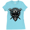 skull Ladies Fitted T-Shirt