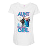 aunt of the birthday girl Maternity Scoop Neck T-shirt
