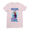 sister of the birthday girl Ladies Fitted T-Shirt