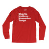 charlie uniform november tango Long Sleeve Shirts