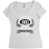 vintage quality without compromise 1993 aged to perfection Women's Triblend Scoop T-shirt