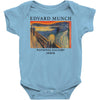 Edvard Munch Skrik Baby Bodysuit