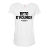 Beto O'rourke Texas Maternity Scoop Neck T-shirt