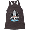skull emblem Racerback Tank