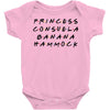 princess consuela banana hammock Baby Bodysuit