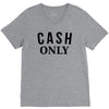 cash only V-Neck Tee