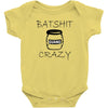 batshit crazy mini Baby Bodysuit