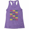 ho ho ho Racerback Tank