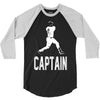 captain pinstripes 3/4 Sleeve Shirt