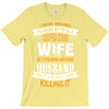 Super Cool Wife Of A Freaking Awesome Husband T-Shirt