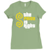 the paisa is right Ladies Fitted T-Shirt