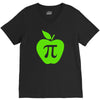 apple pi V-Neck Tee