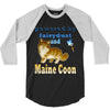 maine coon cat 3/4 Sleeve Shirt