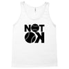 not ok baseball Tank Top