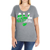 all natural Ladies Curvy T-Shirt