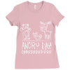 angry day Ladies Fitted T-Shirt