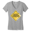 body under construction Women's V-Neck T-Shirt