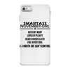 Smartass November Girl iPhone 7 Case