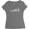 icke evolution Women's Triblend Scoop T-shirt