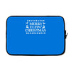 merry elfin christmas Laptop sleeve
