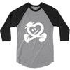 heart walking 3/4 Sleeve Shirt