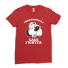 professional cage fighter Ladies Fitted T-Shirt