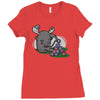 moosing block Ladies Fitted T-Shirt
