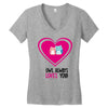 owl always love you Women's V-Neck T-Shirt