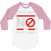 say no to civil war 3/4 Sleeve Shirt