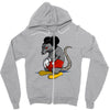 mickey rat Zipper Hoodie