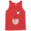 Mom and Baby are Connected to the Heart Tank Top