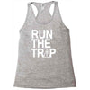 run the trap Racerback Tank